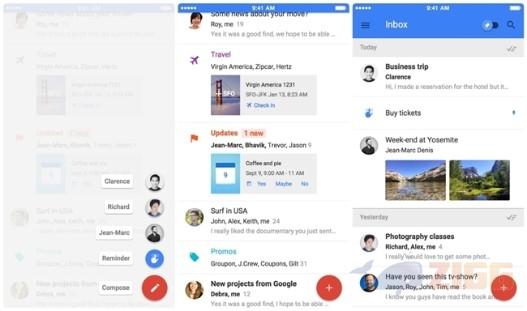 Inbox by Gmail para iOS
